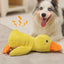 Pet Plush Toy Dog Calming Duck Stuffed Duck Toys Chew Toy Fun Dogs Interactive Toy Squeaky For Puppy Pet Teeth Pet Supplies