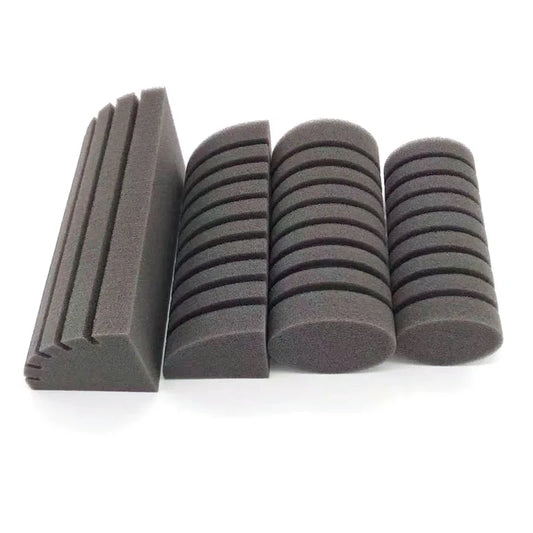 2Pcs Aquarium Filter Bio.Sponge for Fish Tank Aquarium Air Pump Skimmer Biochemical Sponge Filter Aquarium Bio Filter Filtro New