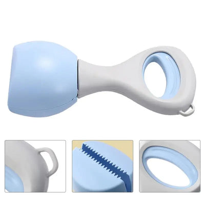 Pet Poop Picker Pet Poop Shovel Tool With Waste Bag Poop Scooper With Poop Bag Dispenser Waste Shovel For Grass Gravel Pick Up