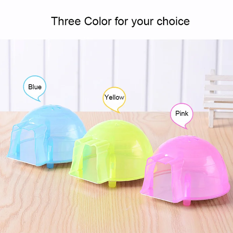 Summer Cool Pet Cage for hamster Squirrel Arch Cooling Down Plastic House Small Animal Cage accessories Bed Play Toys Hot-Sale