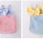 Sweetheart Bow Tie Hairpin Pet Dog Clothes Countryside Leisure Summer Vest for Small Puppy Soft Cotton Chihuahua Cat Clothing