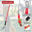 Dog Extendable Teaser Wand Interactive Flirt Pole Fun Toys With Nylon Rope & Plush Lure Toy Puppy Wand Rope For Training