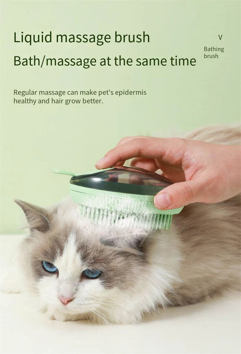 Multifunctional Pet Hair Comb for Dogs Cats Animals Massage Cat Dog Bathing Brush Maltese mascotas Grooming Accessories Supplies
