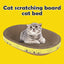 Bowl-shaped Crumb-free Corrugated Paper Cat Scratching Board And Cat Bed Wear-resistant Environmentally Friendly And Safe Claw