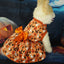 Halloween Dog Costume Funny Dog Clothes Pumpkin Print Pet Dress Chihuahua Bichon Clothing Bow Lace Festival Skirt Cat Dresses