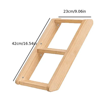 Cat Wooden Furniture Cat Scrapers Hammock Platform and Extended Scratching Post for Cat Health and Play Indoors Cat Tree Tower