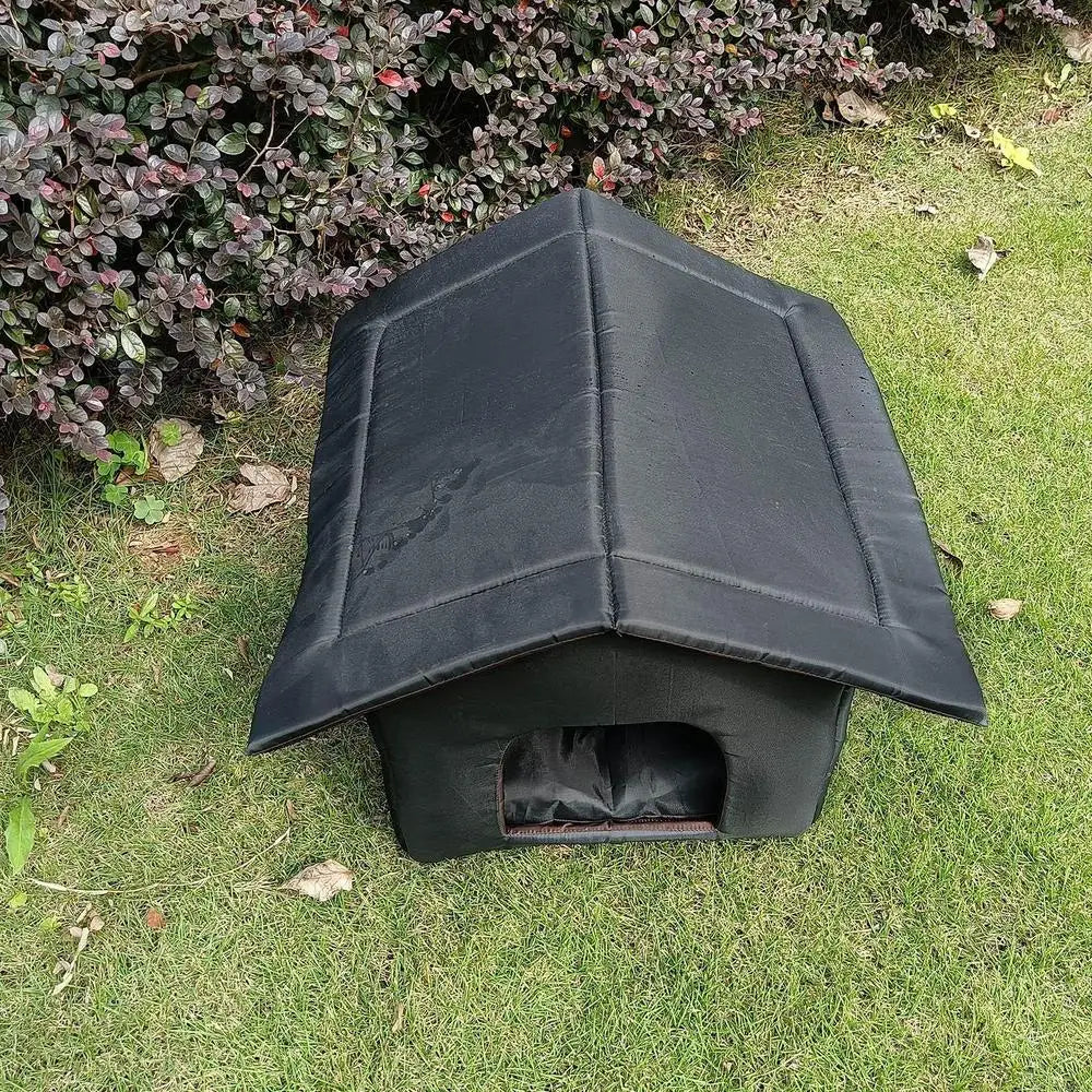 Winter Warm Waterproof Outdoor Pet House Cat Nest Thickened Cat Nest Tent Portable Travel Nest For Kitten Puppy Pets Supplies