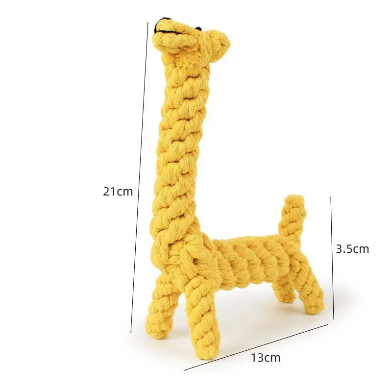 Handmade cotton rope carrot shaped puppy toy puppy chew  size dog pet Teeth cleaning toy outdoor fun training toy