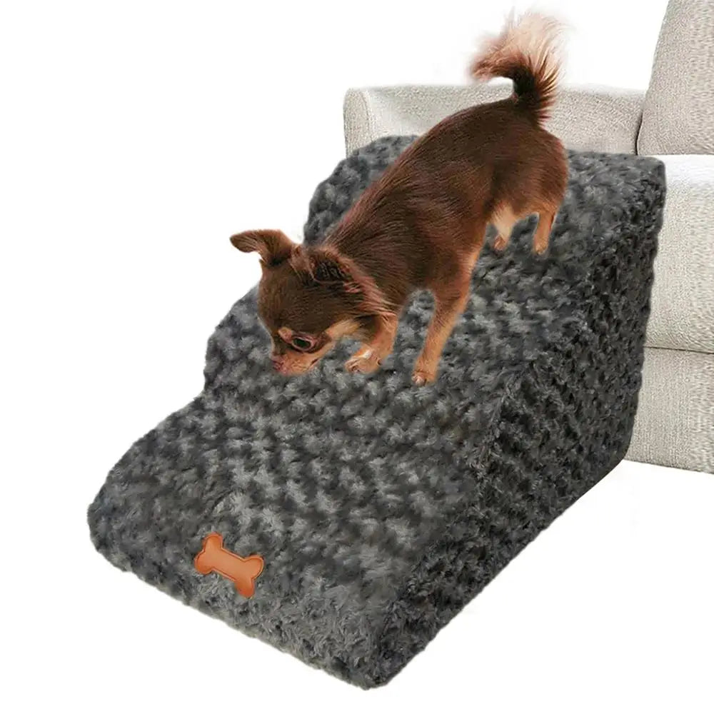 Improved 3 Layers Pet Dog Stairs Steps Portable Cat Climbing Ladder For Small Dog Cat Indoor Dog House Stairs Ramp Play Ladder