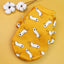Pet Dog Costume Cute Printed Pet Coat Cotton Soft Pullover Dog Shirt Jacket Sweatshirt Hoodie Cat Clothes Suit Sweater Outfit