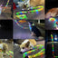 Led Light Up Dog Leash Walking Safety Glow in The Dark USB Rechargeable Adjustable for Large Medium Small Pet Lighted Dog Collar