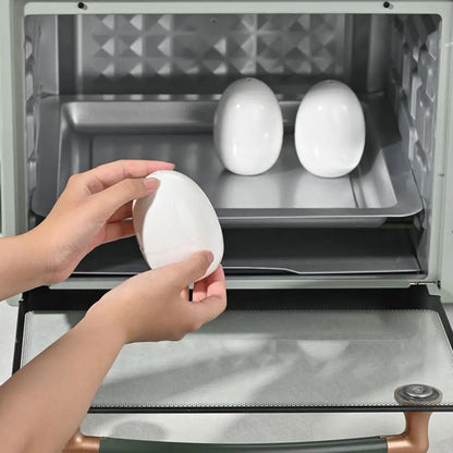 Microwave Oven Egg Steamer 1/4 Egg Capacity Prevent Evenly Kitchen Dumpling Burst Cooking Multifunctional Tool Quickly Heat J0Q5