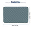UXCELL 2 Pcs Universal Dog Car Seat Cover Cushion Waterproof Pet Travel SUV Truck Protection Dog Mats Car Safety Accessories