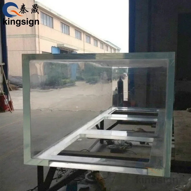 KINGSIGN  huge glass tank jellyfish aquarium high quality acrylic glass tank customized plexiglass tank