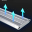 Aquarium Lighting APP Control WEEK AQUA M Series LED Full Spectrum Plant Grow Light with Cycle Timer Telescopic Fish Tank Light