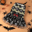 Halloween Dog Dress Pumpkin Pattern Bowknot Funny Skirt Chihuahua Bichon Dog Dresses Festival Puppy Costume Pet Cat Dog Clothes