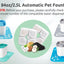 Pet Fountain Filters Cat Dog Water Dispenser Multi-Filtration System Activated Carbon Replace Filter 4/8 Pack Replacement Filter
