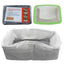 Durable Cat Litter Bags Liners 10Pcs Reusable Cat Litter Liners Bag Pet Hygienic Litter Box Liner Pet Cat Excrement Liners