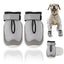 UXCELL 4pcs Fashion Dog Shoes Breathable Dog Boots Paw Protectors Summer Casual Silod Pet Shoes Outdoor Walking Sportwear