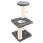 Cat Tree Climbing Frame Decorative Scratcher Kitten Accessory Adorable One-piece Floor Scratching Post Trees & Towers