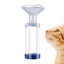 Aerosol Inhaler Spacer Chamber Manual Cats Dogs Nebulizer Nebulizer Mask for Dog Cat Animals And Human Adult Child