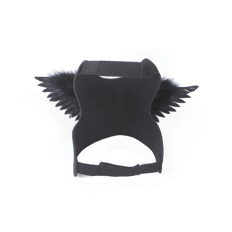 Angel Wings Pet Dogs Accessories Festival Halloween Puppy Costume Clothes Black White Cosplay Jacket Luxury Designer Pet Items