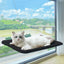 Foldable Cat Window Hammock Bed Soft Comfortable Space-Saving Cats Sunny Window Seat Cats Climbing Frame Pet Accessories