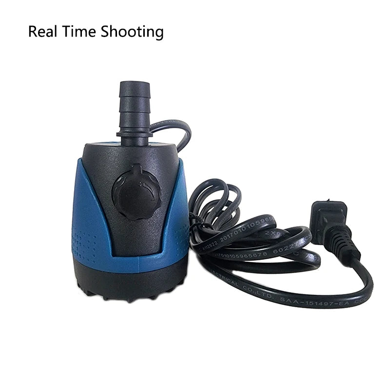5W Bottom Suction Water Pump Aquarium 220V-240V Ultra-Quiet Submersible Pump For Water Cycle and Pumping of the Fish Tank