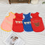 Cartoon Print Summer Pet Dog Clothes Daisy Animal Lightweight Spring Vest for Cat Medium Big Pet Supplies XXL Puppy Clothing