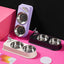 Pet Double Feeding Bowl Non-Slip Feeder Two Dishes For Cats Non-skid Pet Stainless Steel Bowls Pet Feeder Food Dispenser