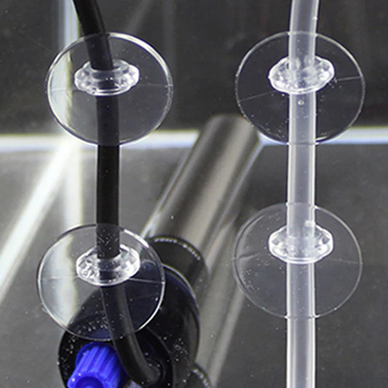 UXCELL Aquarium Suction Cups Holder Fish Tank Sucker for Glass Pipe Pump Hose Airline Tube Holder Tools Supplies Accessories