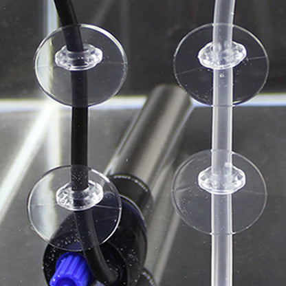 UXCELL Aquarium Suction Cups Holder Fish Tank Sucker for Glass Pipe Pump Hose Airline Tube Holder Tools Supplies Accessories