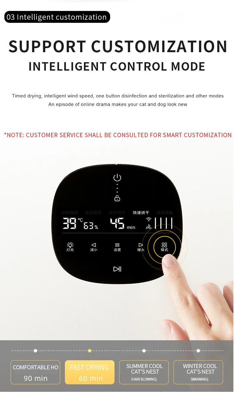 Atmosphere Light Plush Portable Disassembled Modular Indoor Dog Other Pet Cages & Houses Product cat Silent Cabinets