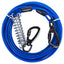 Double-headed Dog Tie Out Cable Leash, Long Steel Wire Rope, Outdoor Dogs Straps, Adjustable Running Rope Supplies