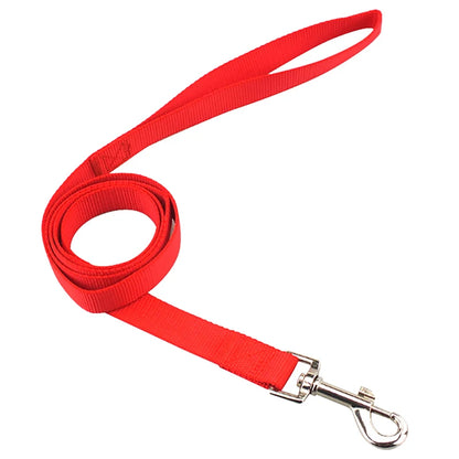 4ft Long Nylon Dog Leash Durable Training Leashes Pet Accessories Traction Rope for Small and Medium Breed Dogs