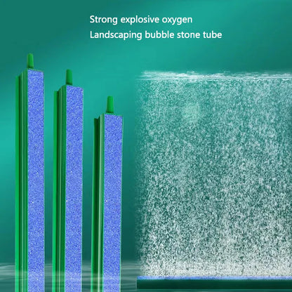 10/15/20/25/30cm Aquarium Air Pump Sand Stone Bubble Wall Tube Fish Tank Oxygen Pump Fresh Air Stones Bubble Bar Aerator Pump