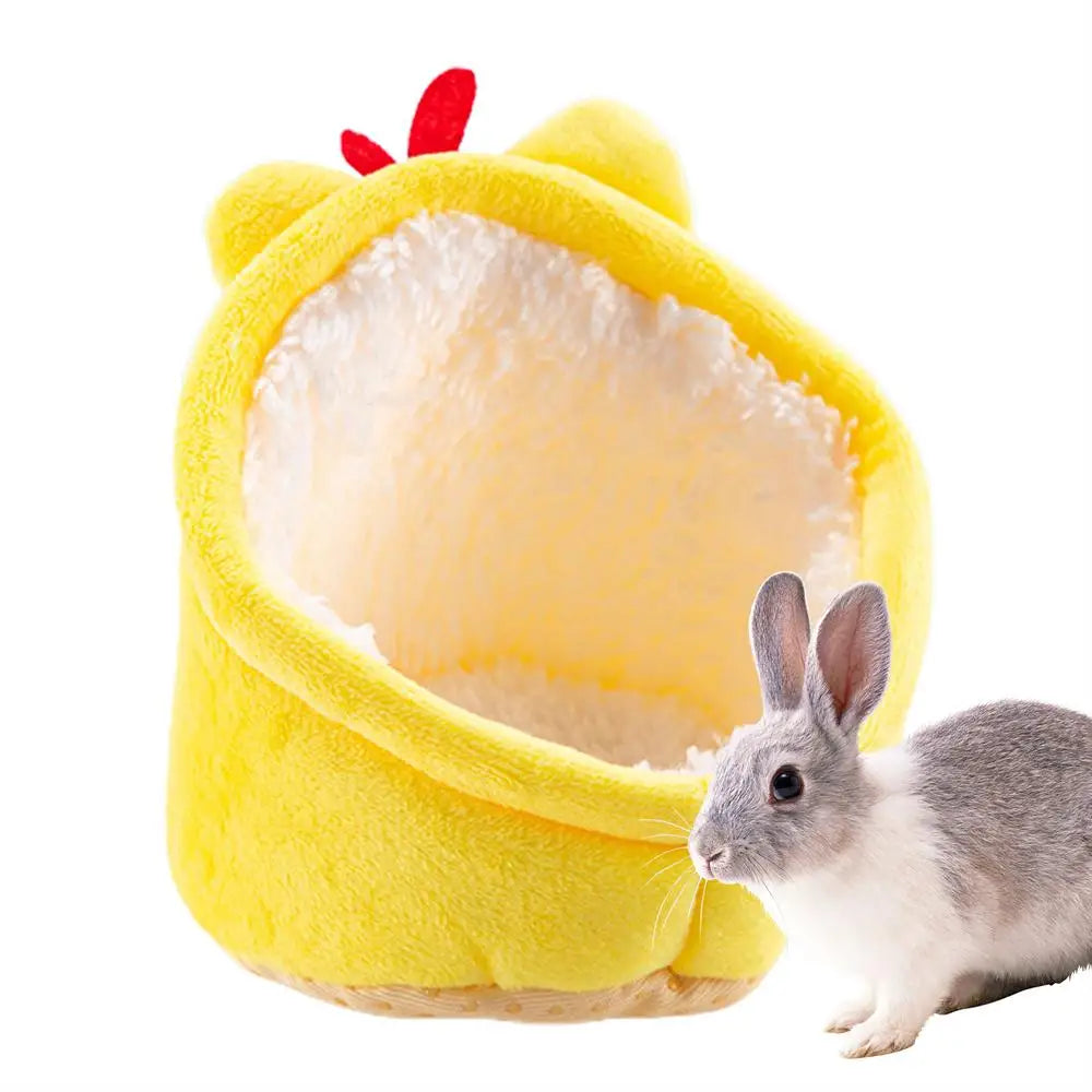 Hamster Houses And Hideouts Christmas Hamster Guinea Pig Hideouts Winter Sleeping House Washable And Removable Cute Hamster