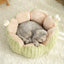 Cats Bed Plush Houses Warm Beds Winter Dog Mat Habitats All Pet Supplies House Accessories Basket Puppy Products Kitten Goods