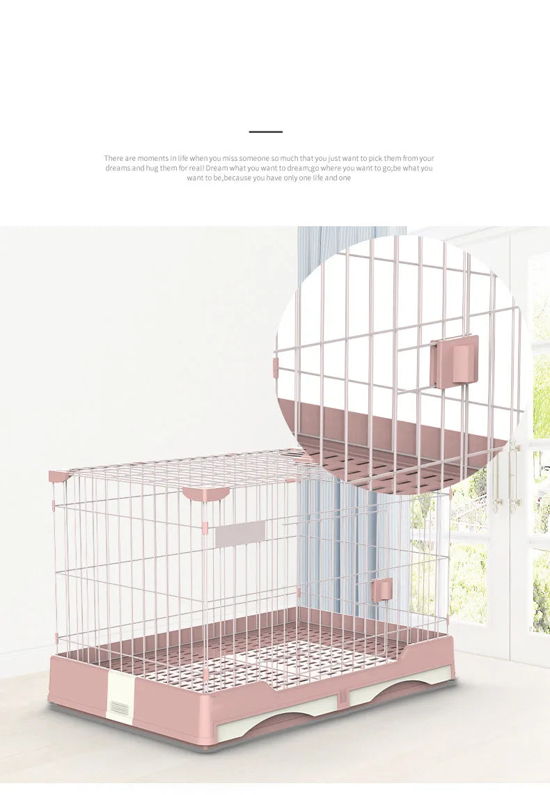 Double Drawer Rabbit Cage Pets Animal Cages Hamster Cages With Wheels