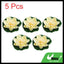 UXCELL 5pcs 3.9" Fish Tank Decorations Artificial Floating Lotus Flower Artificial Lotus Flower Decorative Ornaments