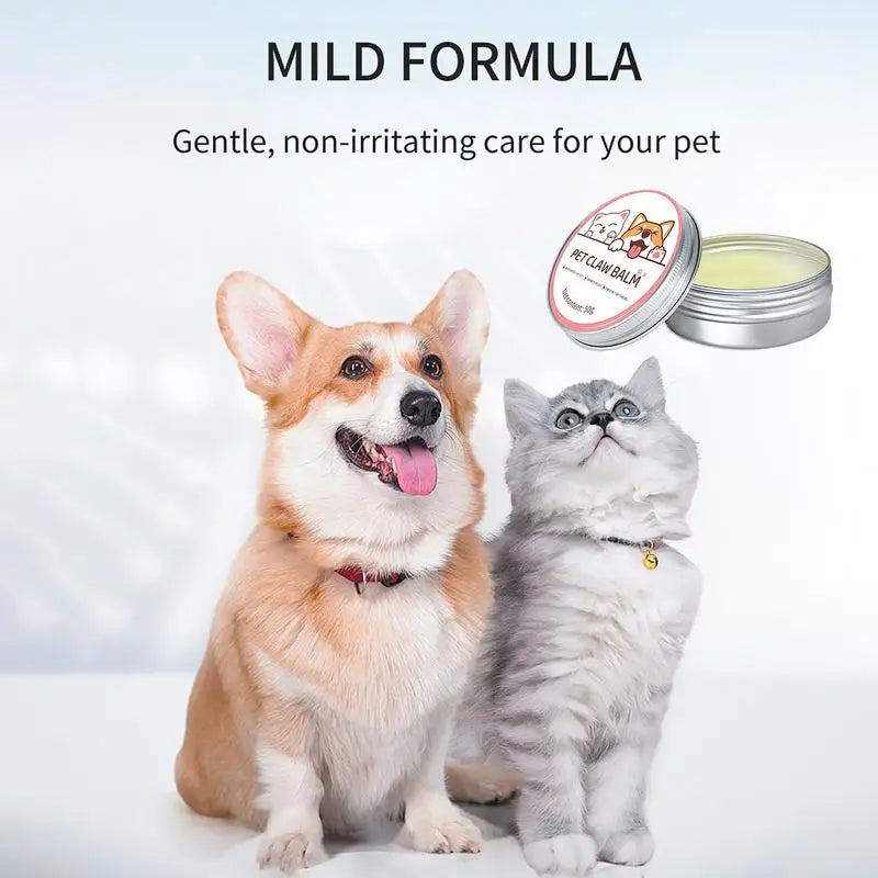 Dog Nose And Paw Balm Dog Paw Cream Cats Dogs Paw Protector Cream Pet Feet Moisturizer Pet Crack Feet Repair Pet Accessories
