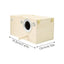 Parakeet Nest Box Wood Parrot Breeding Nest Cage House Nesting Boxes For Birds With Perch Stand Bird Cage Mating Box
