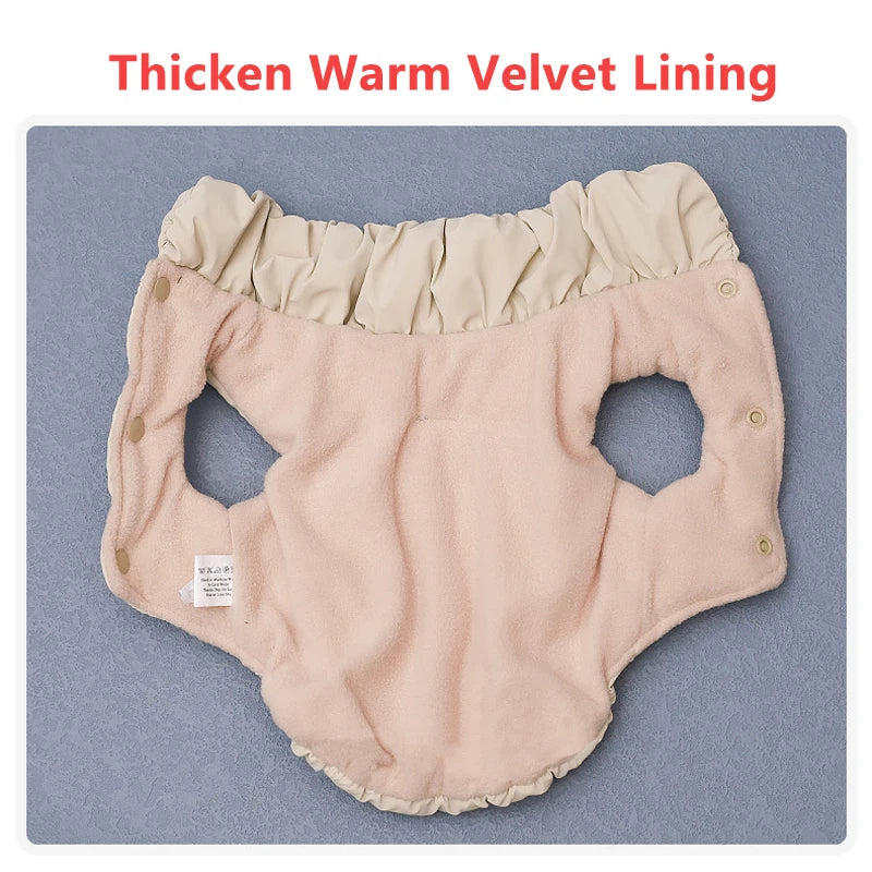 Winter Dog Down Jacket for Small Medium Dogs, Thicken Warm Puppy Puffer Jacket Turtleneck Padded Coat Cold Weather Dog Clothes
