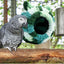 Parrot Breeding Nest Bed Versatile Bird Sleeping Hut Parakeet Sleeping Nest Breathable Bird Nest House Winter Warm Parrot Nest
