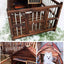 Outdoor Dog House Solid Wood Waterproof Large Dog Golden Retriever Kennel Rainproof Kennel Pet Villa Summer Outdoor Dog House