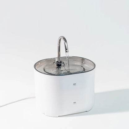 Stainless Steel Faucet Pet Cats Water Fountain Automatic Cycle Filters Ultra Silent Water Pump Cats Dog Drinking Water Dispenser