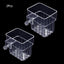 Aquarium Planting Basket Hydroponic Support Hangable Fish Tank Water Grass Cup Aquatic Plant Holder Wall Hanging Flower Pots