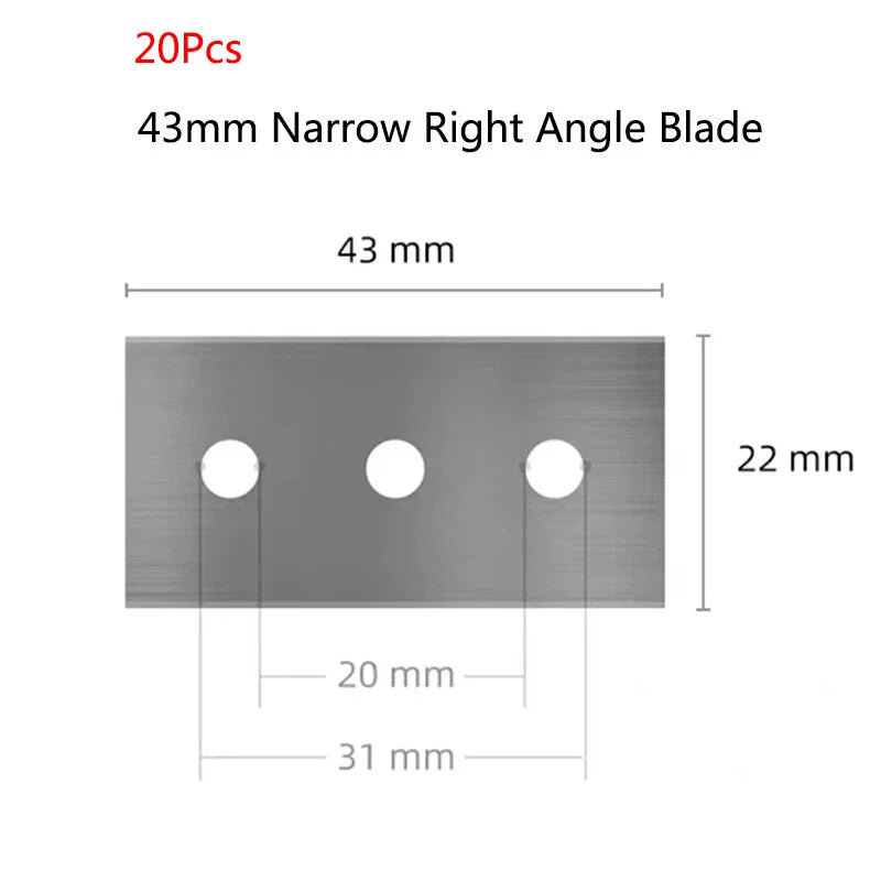 Aquarium Algae Remover Scraper Blade Metal Replacement Blades algae removal Fish Tank Aquatic Water Plant Grass Cleaning Tools