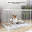 Dog Cage Alice Dog Cage Medium and Small Dog Shiba Inu Bulldog Pet Kennel Fence Indoor Fence