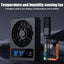 Smart Cooling Fan For Reptile Tank With LED Display Ventilation Fan For Reptile Enclosure Dehumidifier For Rainforest Terra X2J2